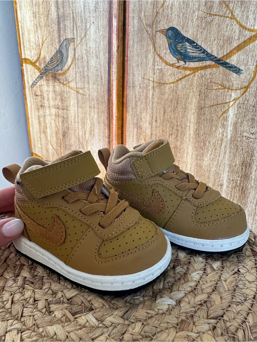 Baby Nike air 1  Brown NWOT